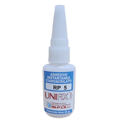 ADHESIVO INSTANTANEO CIANOACRILATO - UNIFIX RP5